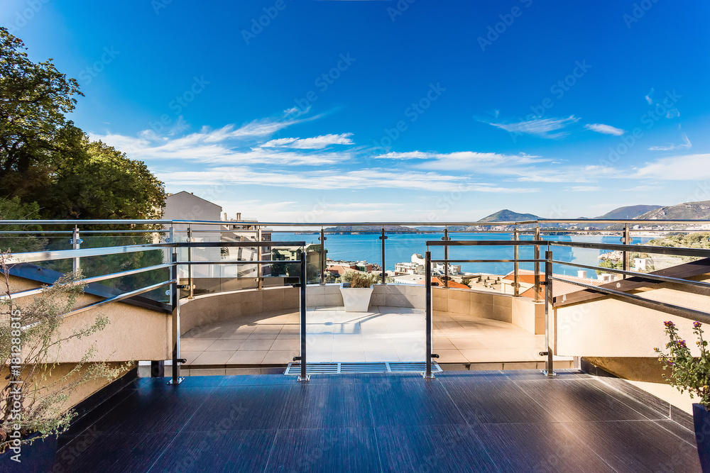 Luxury apartments with sea view and terrace