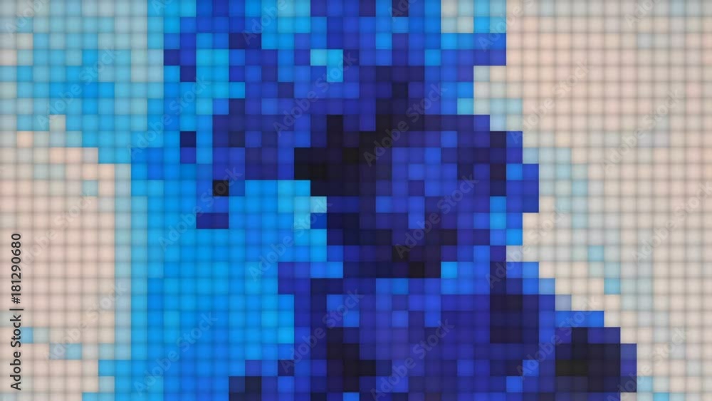 blue white abstract pixel background blue white abstract pixel background