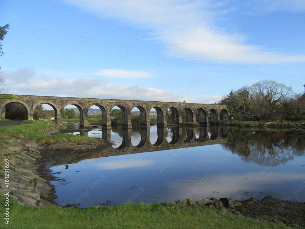 Twelve arch bridge in Ballydehob