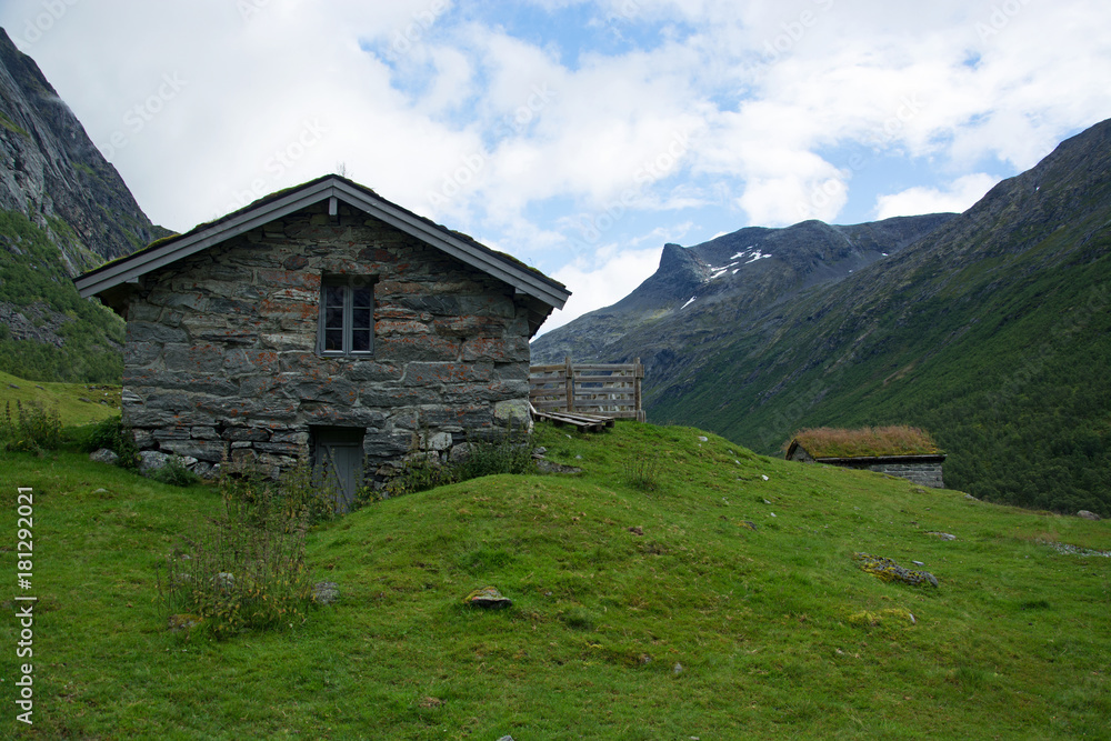Landschaft in Sogn og Fjordane, Norwegen