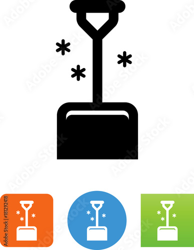 Snow Shovel Icon