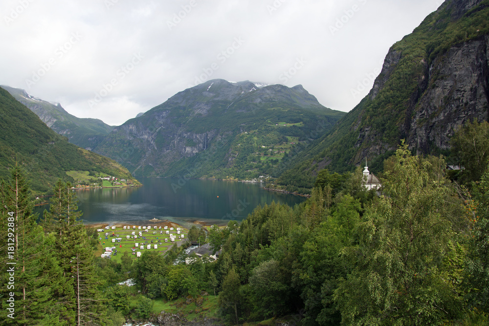 Geirangerfjord, More og Romsdal, Norwegen Geirangerfjord, More og Romsdal, Norwegen