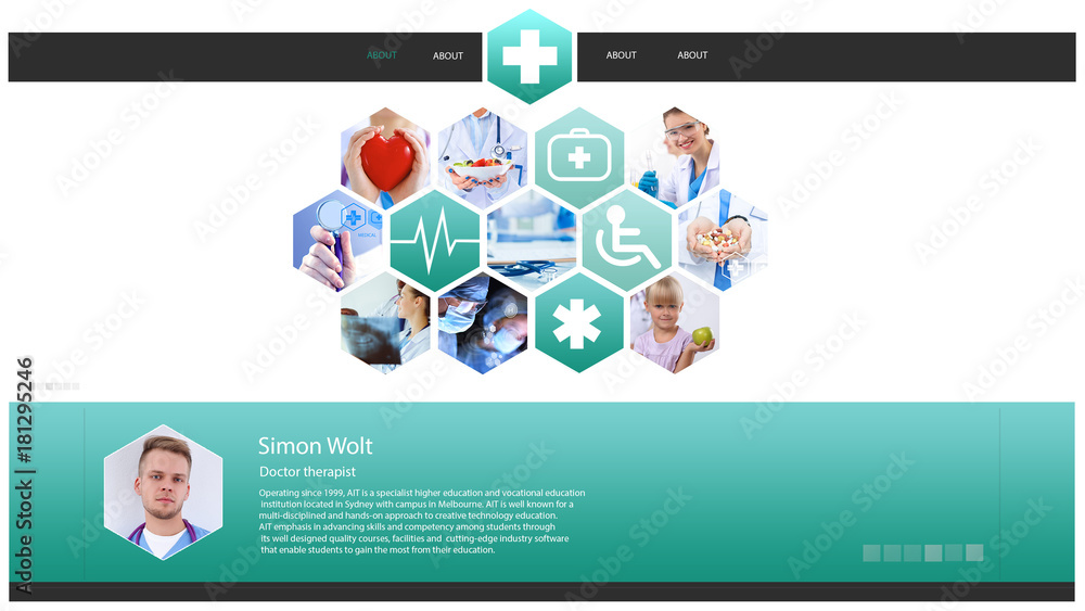 Design Template. Healthcare and Medical concept. Design Template. Healthcare and Medical concept.