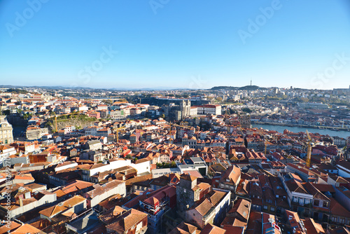 Vista aérea de Oporto, Portugal