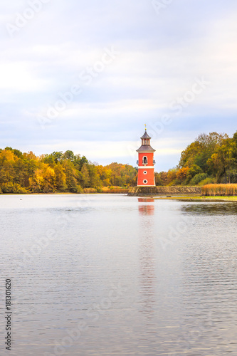 Lighthouse Moritzburg near Dresden photo