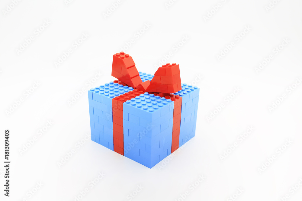 gift box made by block