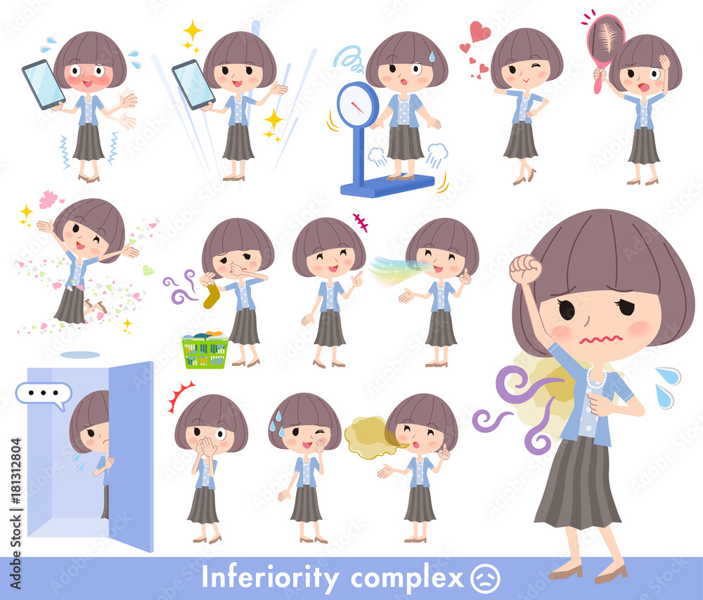 Mash hair blue cardigan women_complex Mash hair blue cardigan women_complex
