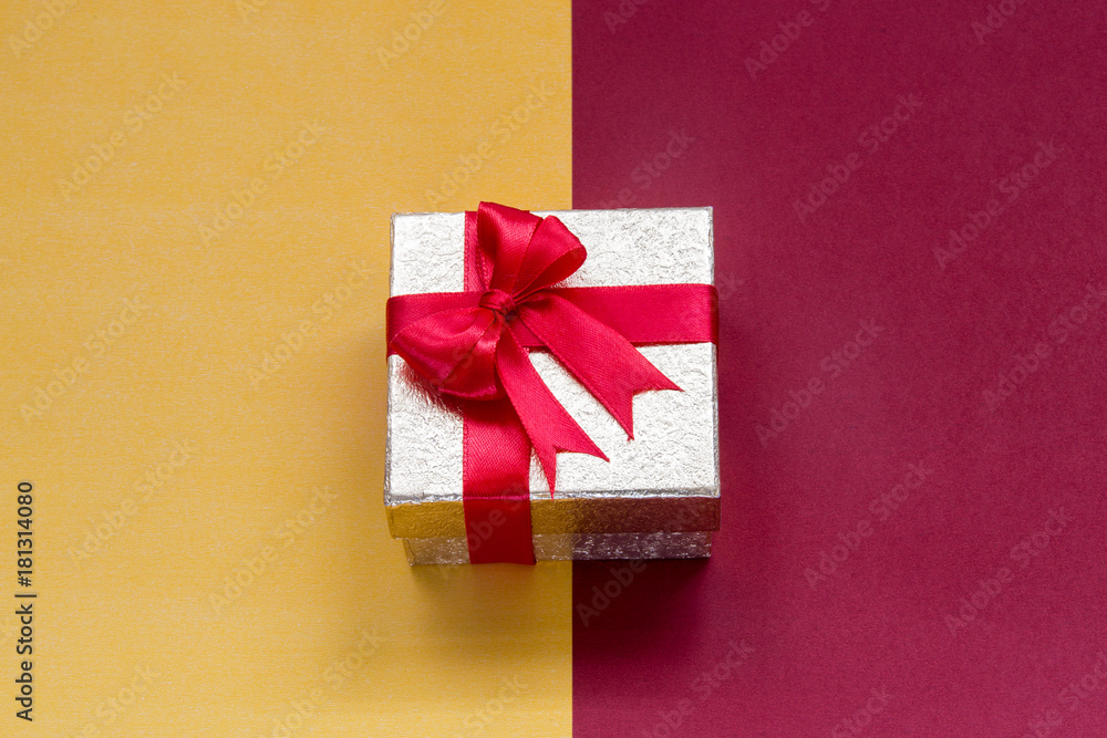 Christmas background with gift box,New Year background Christmas background with gift box,New Year background