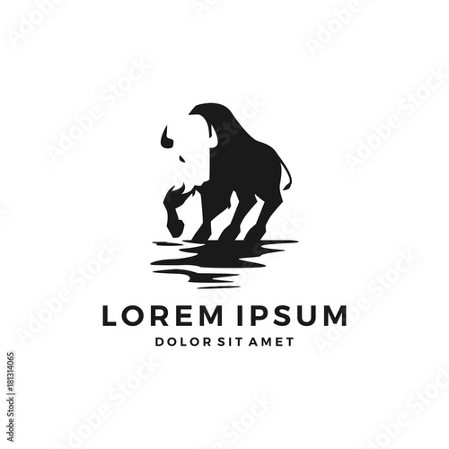 bison logo charging