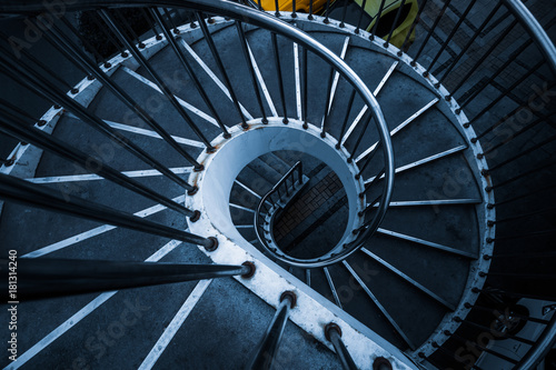 ole Spiral staircase in the city