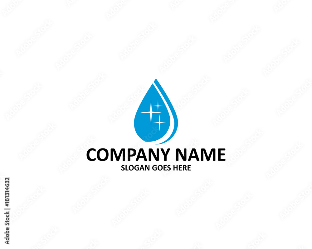 water drop logo