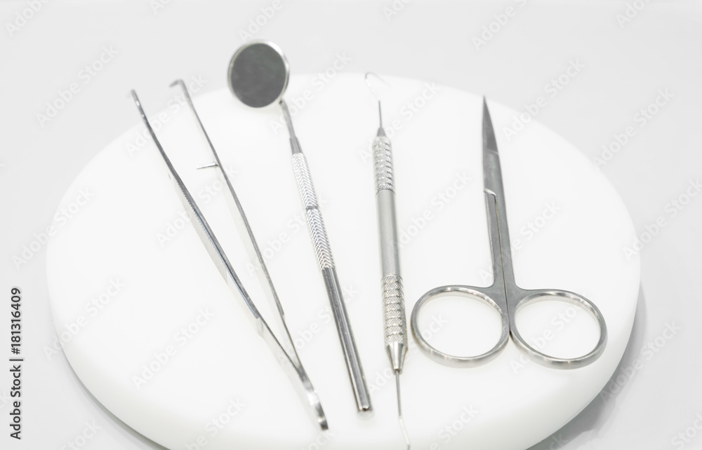 Dental tools used for dentist. Dental tools used for dentist.
