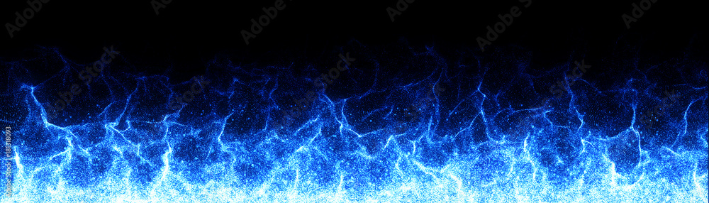 Blue Magic Background - Abstract and Inspiring