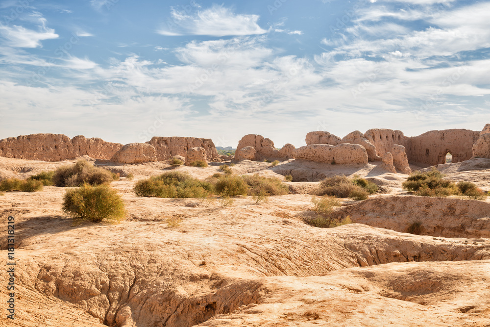 Fortress Kyzyl-Kala of Ancient Khorezm