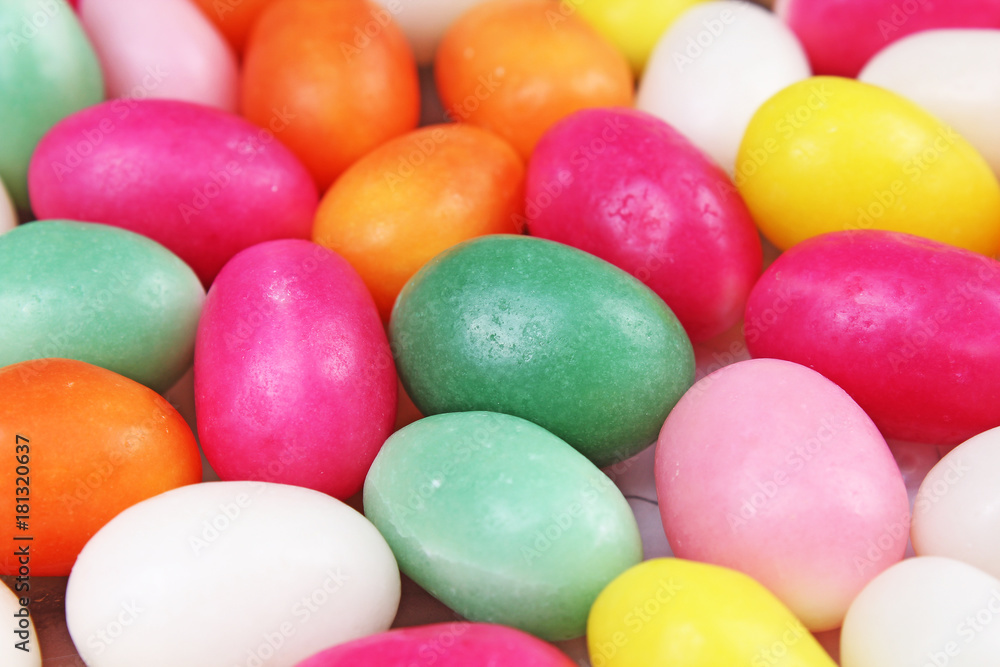Easter candy. Egg shaped sugar candy for easter season. Sweets. Easter candy. Egg shaped sugar candy for easter season. Sweets.