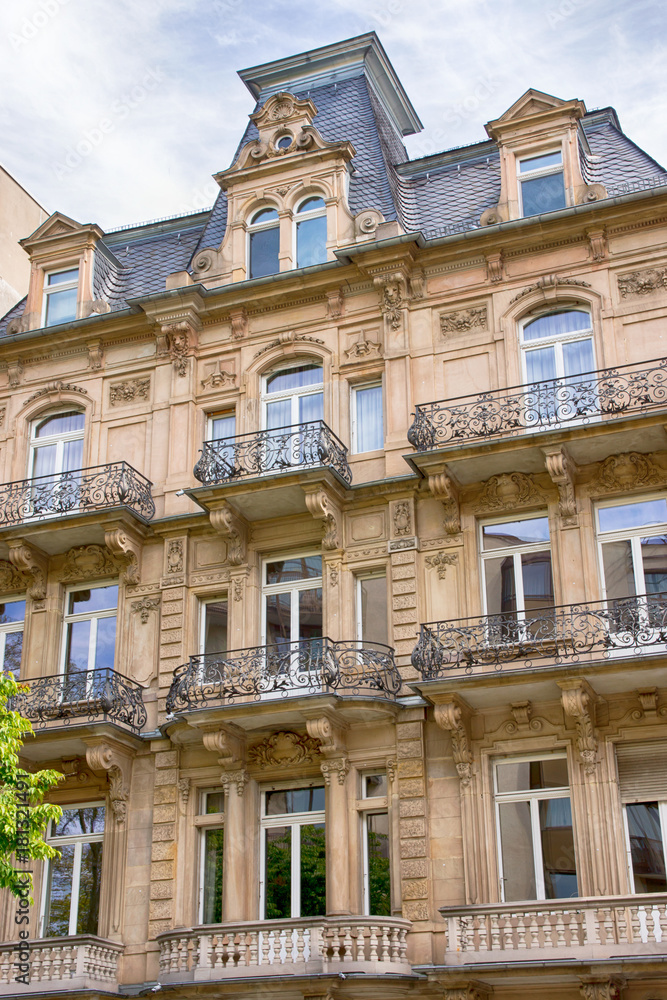 Fototapeta premium Bäderarchitektur in Bad Homburg vor der Höhe, Hessen