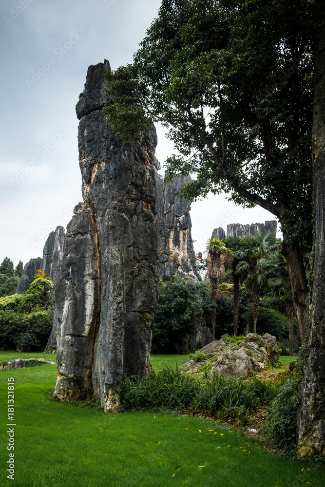 Stone Forest or Shilin, Kunming, Yunnan Province, China, Asia, Asian, East Asia, Far East