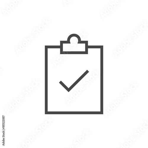 Checklist icon, checklist icon form approved