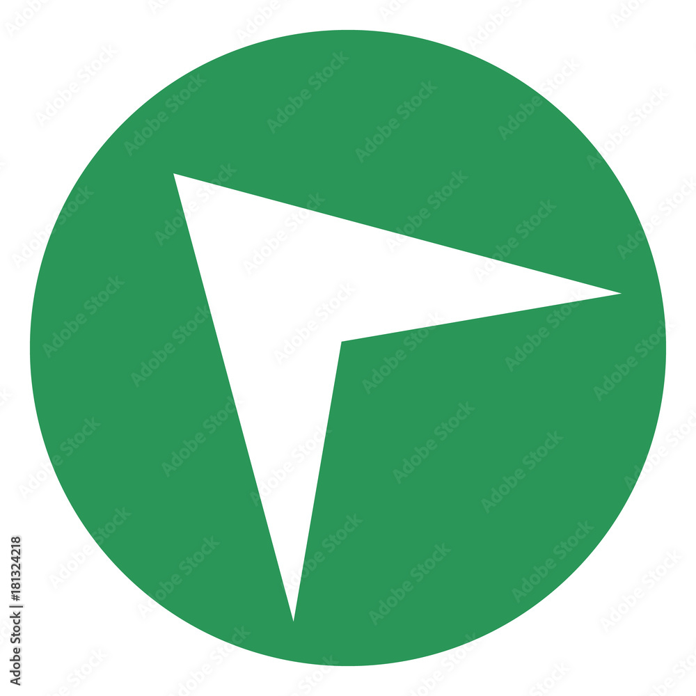 Pointer, arrow in modern flat style. Arrow button isolated on white background. Symbol for web design, site, app, UI. Pointer, arrow in modern flat style. Arrow button isolated on white background. Symbol for web design, site, app, UI.