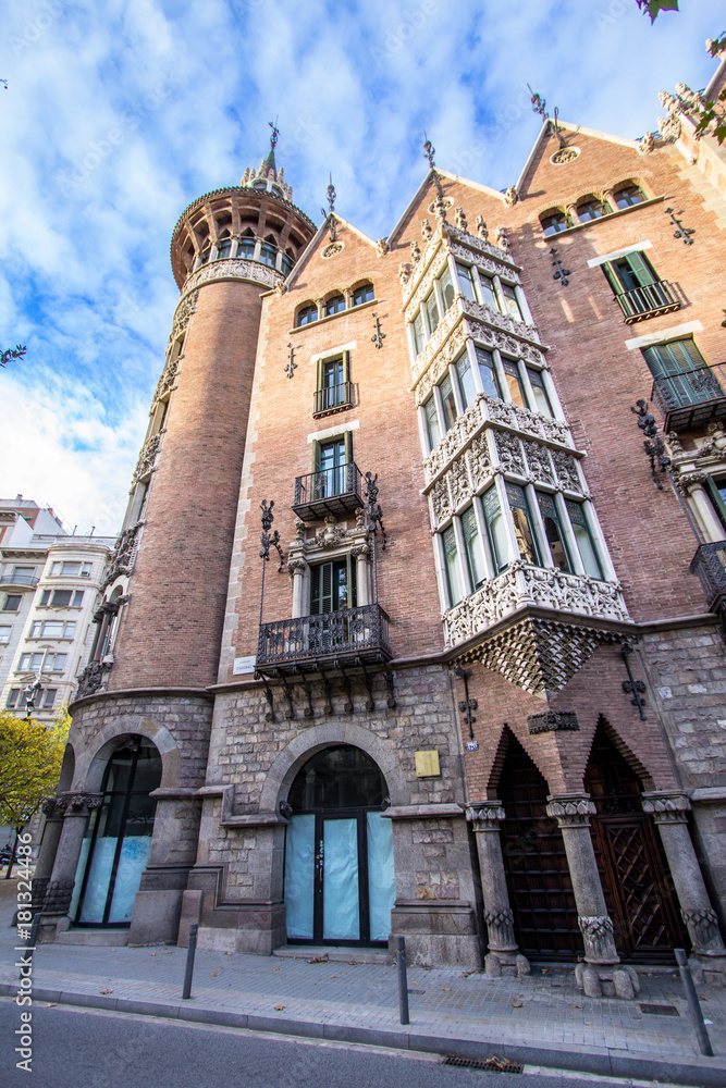 Casa de les Punxes in Barcelona