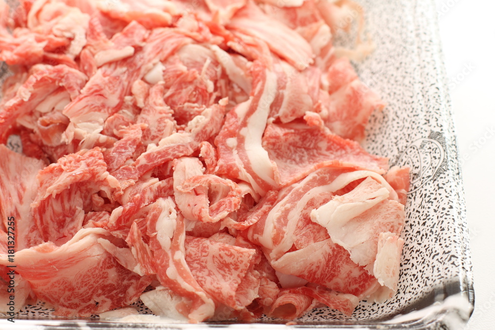 Marble beef for Japanese meat image