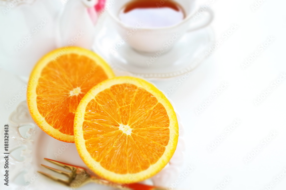 half cut orange for healthy food image half cut orange for healthy food image