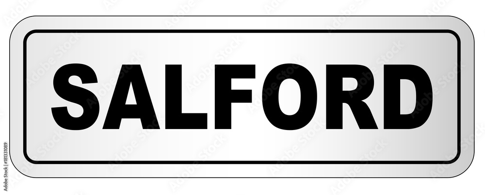 Salford City Nameplate