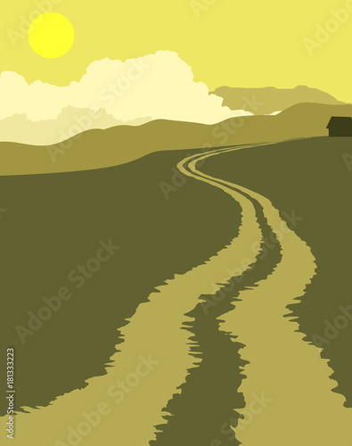 Vector landschaft