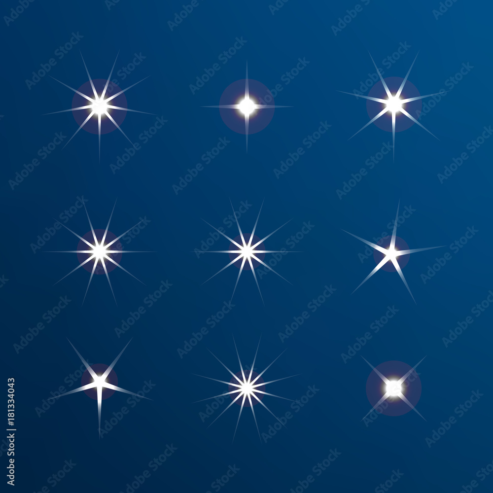 Sparkles, glowing light effect stars and bursts. Bright firework Sparkles, glowing light effect stars and bursts. Bright firework