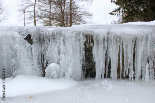 An Ice-Fall formerly known as a Waterfall