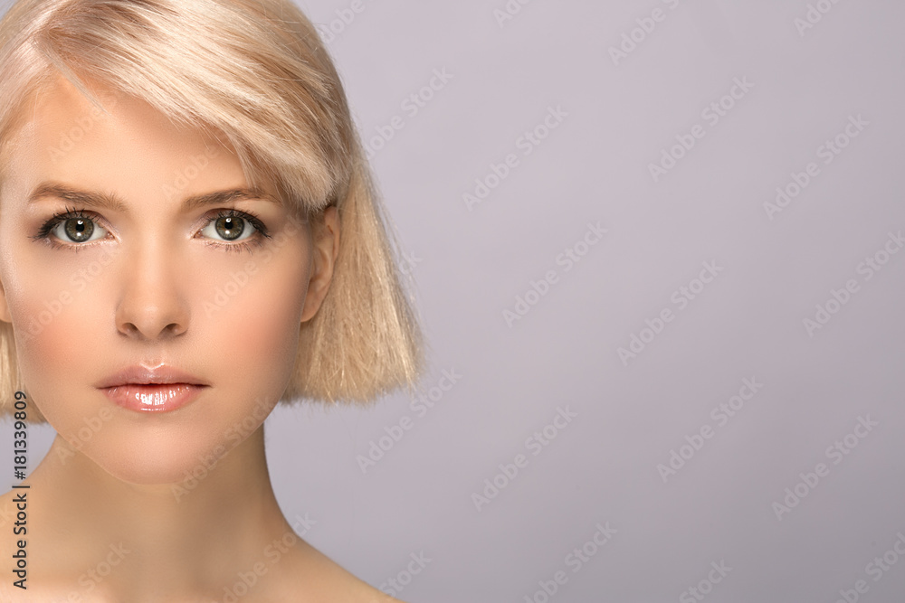 Blonde girl portrait Blonde girl portrait