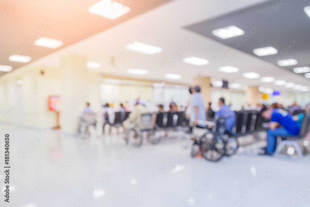 blur image background of waiting area in hospital or clinic blur image background of waiting area in hospital or clinic