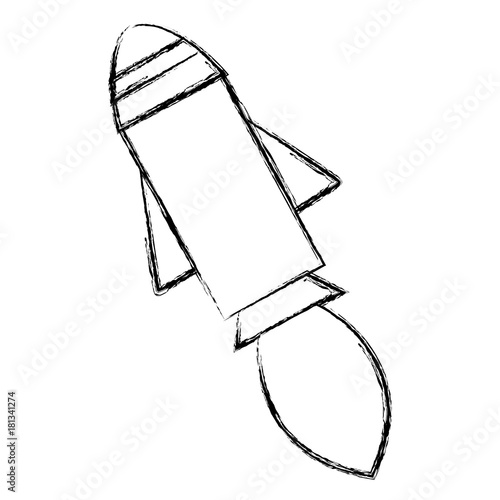 rocket launcher isolated icon © Gstudio