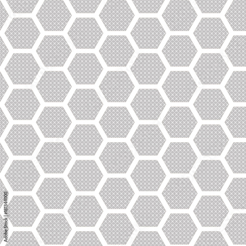 Hexagon seamless patter. Abstract background.
