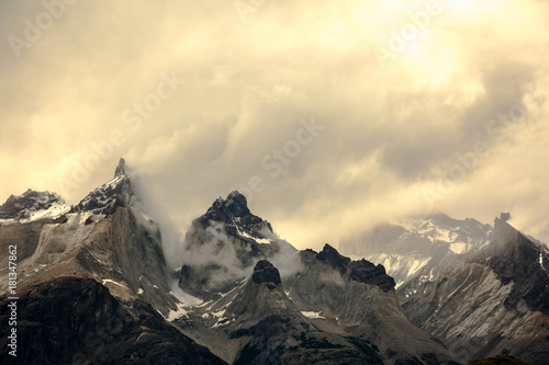 Exposed granite peaks battered by the wind © Tao