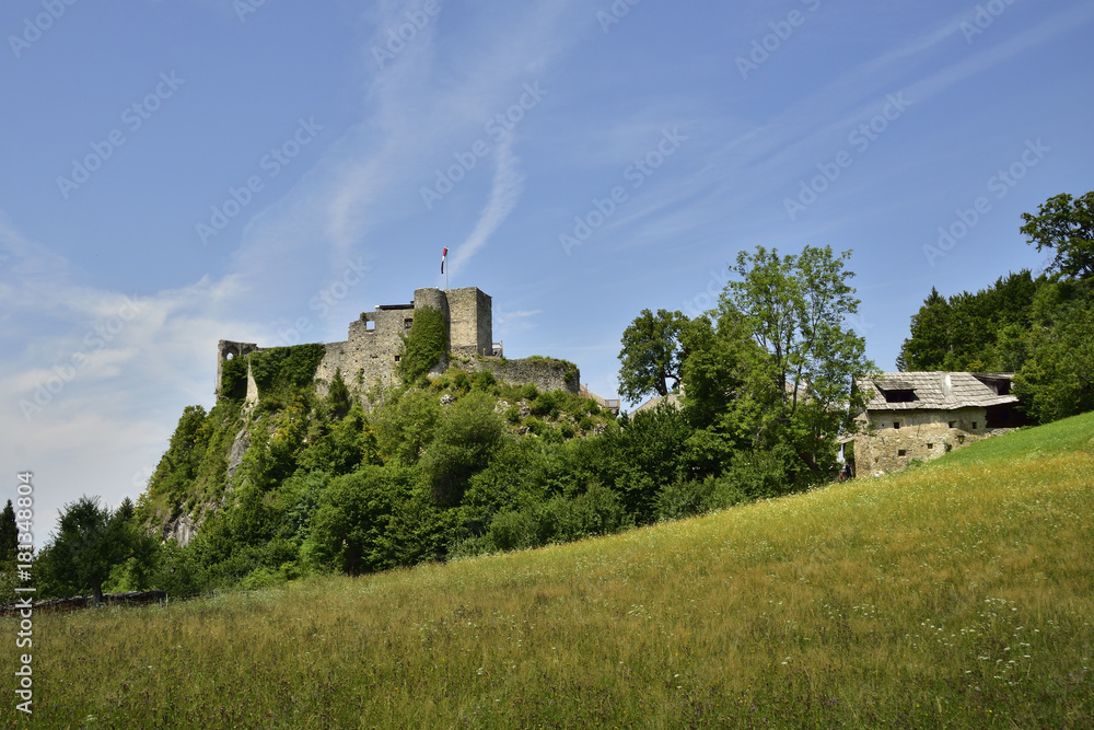 Burgruien Finkenstein Am Faaker See Stock Photo | Adobe Stock