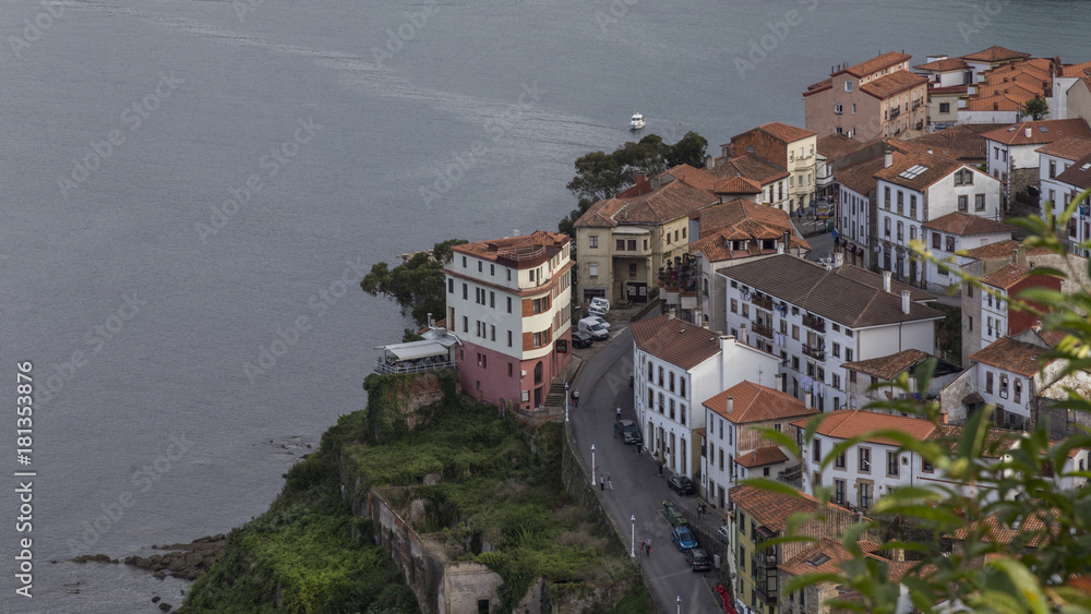 coast of asturias in spain.