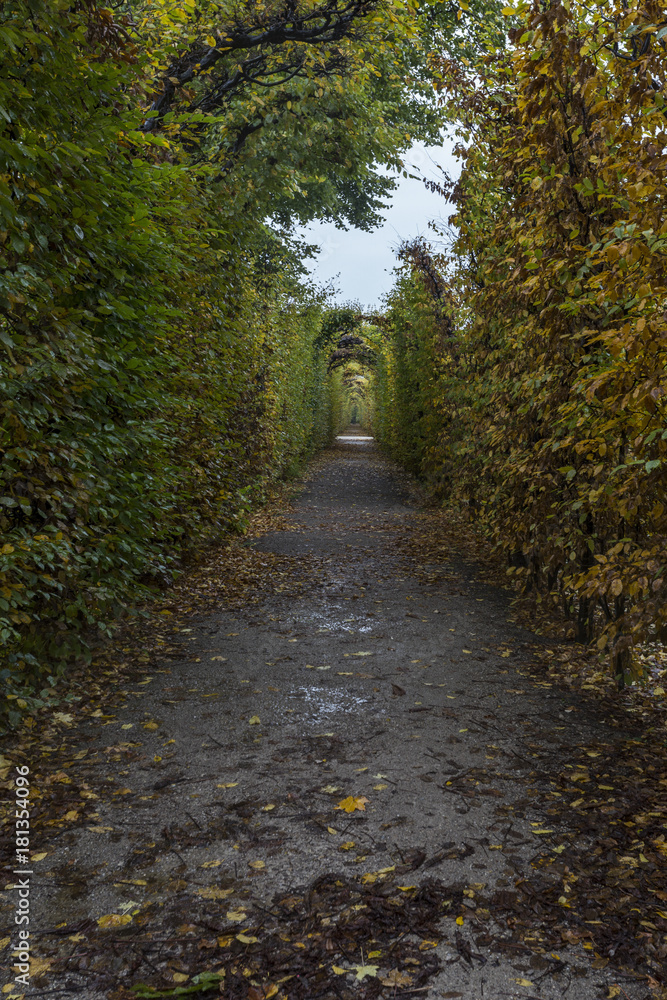 Gardens of the Vienna Summer Palace.
