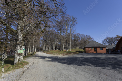 Obraz na płótnie road in the French Pyrenees. w salonie