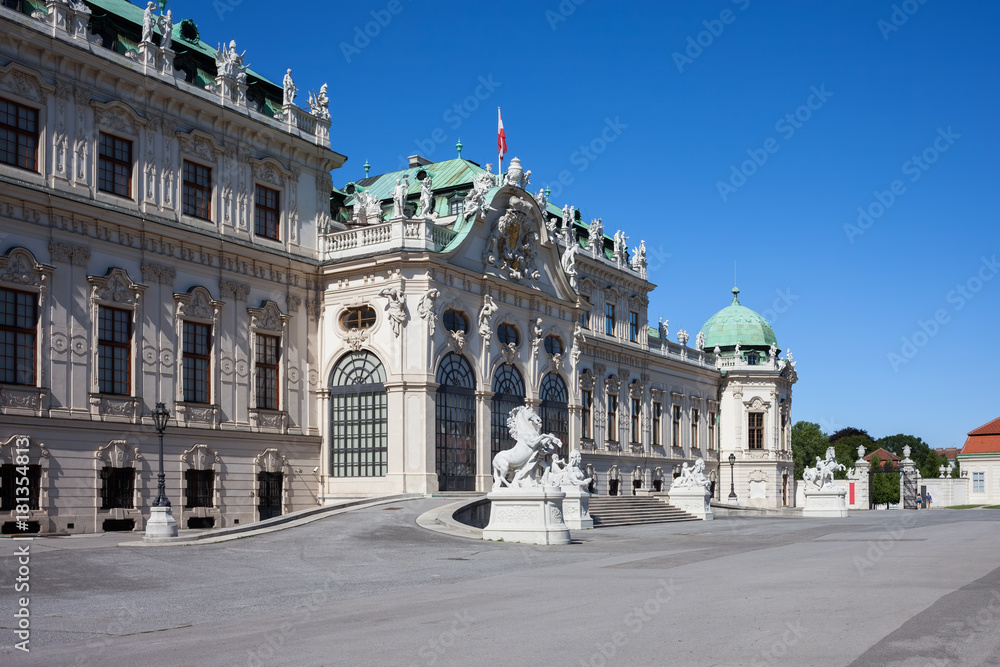 Upper Belvedere Palace in Vienna