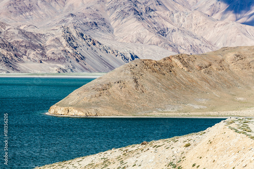 Nice view of Pamir in Tajikistan photo