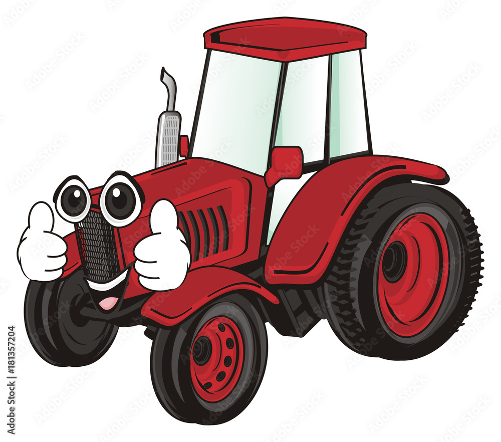 tractor, car, transport, farm, illustration, cartoon, agriculture, red, face, gesture Stock Illustration | Adobe Stock tractor, car, transport, farm, illustration, cartoon, agriculture, red, face, gesture Stock Illustration | Adobe Stock