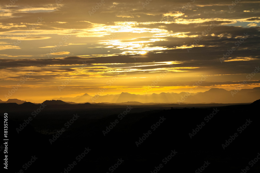 Sonnenuntergang Namiba