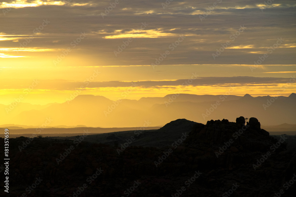 Sonnenuntergang Namiba
