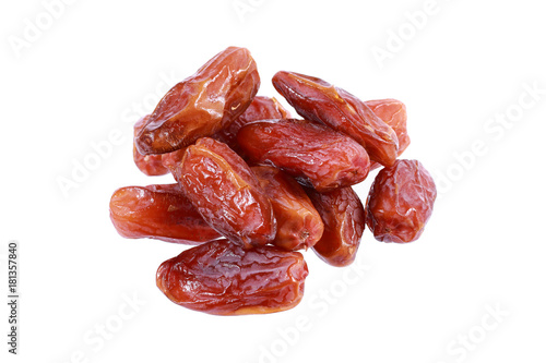 date palm isolated on white