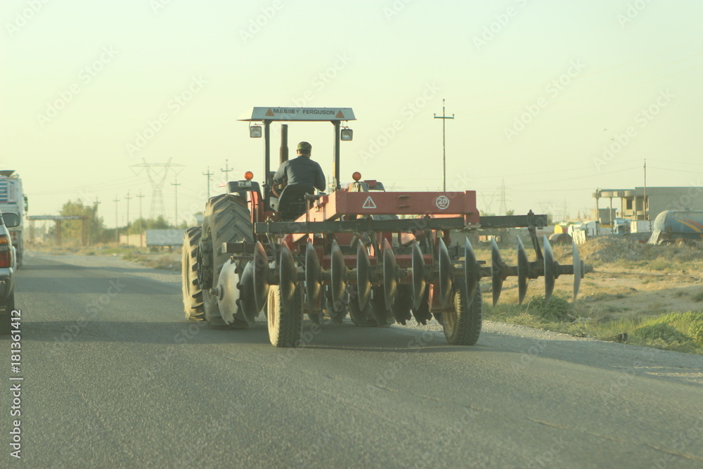 Fototapeta premium Iraqi open road