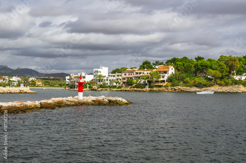 Quadro em tela Der Hafen von Porto Petro