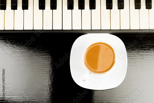 Quadro em tela Concept of musical instruments