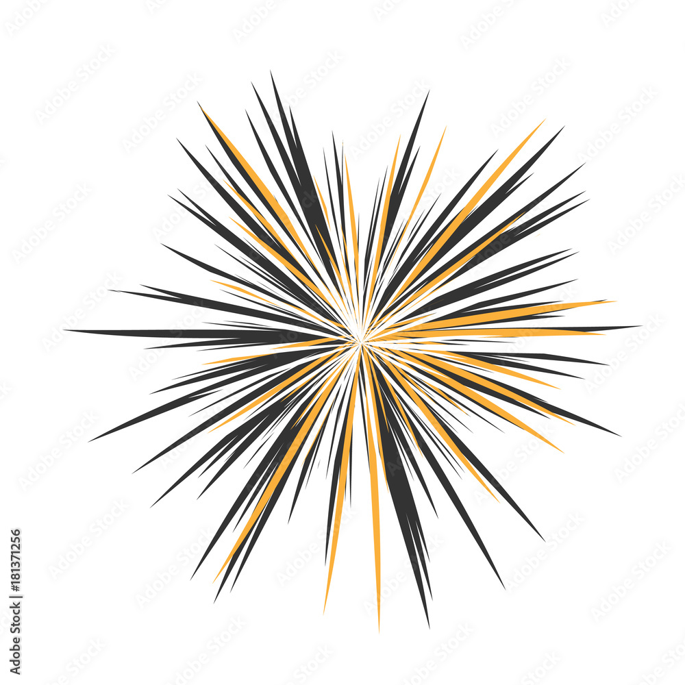 Obraz premium Abstract Star Explosion