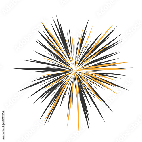 Abstract Star Explosion